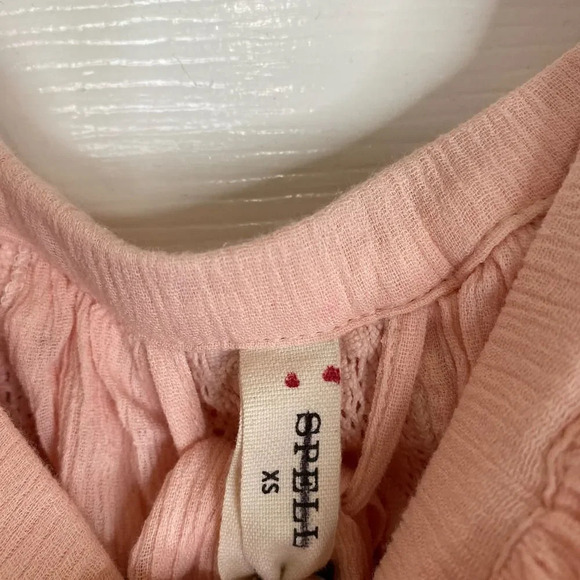 NWT Spell Cassie Lace Gown in Petal Size XS Bohemian Romantic Shabby Chic - Picture 9 of 13